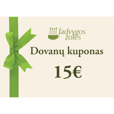 Dovanų kuponas 15e