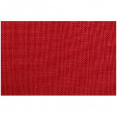 Lininis maišelis (raudona spalva) 2